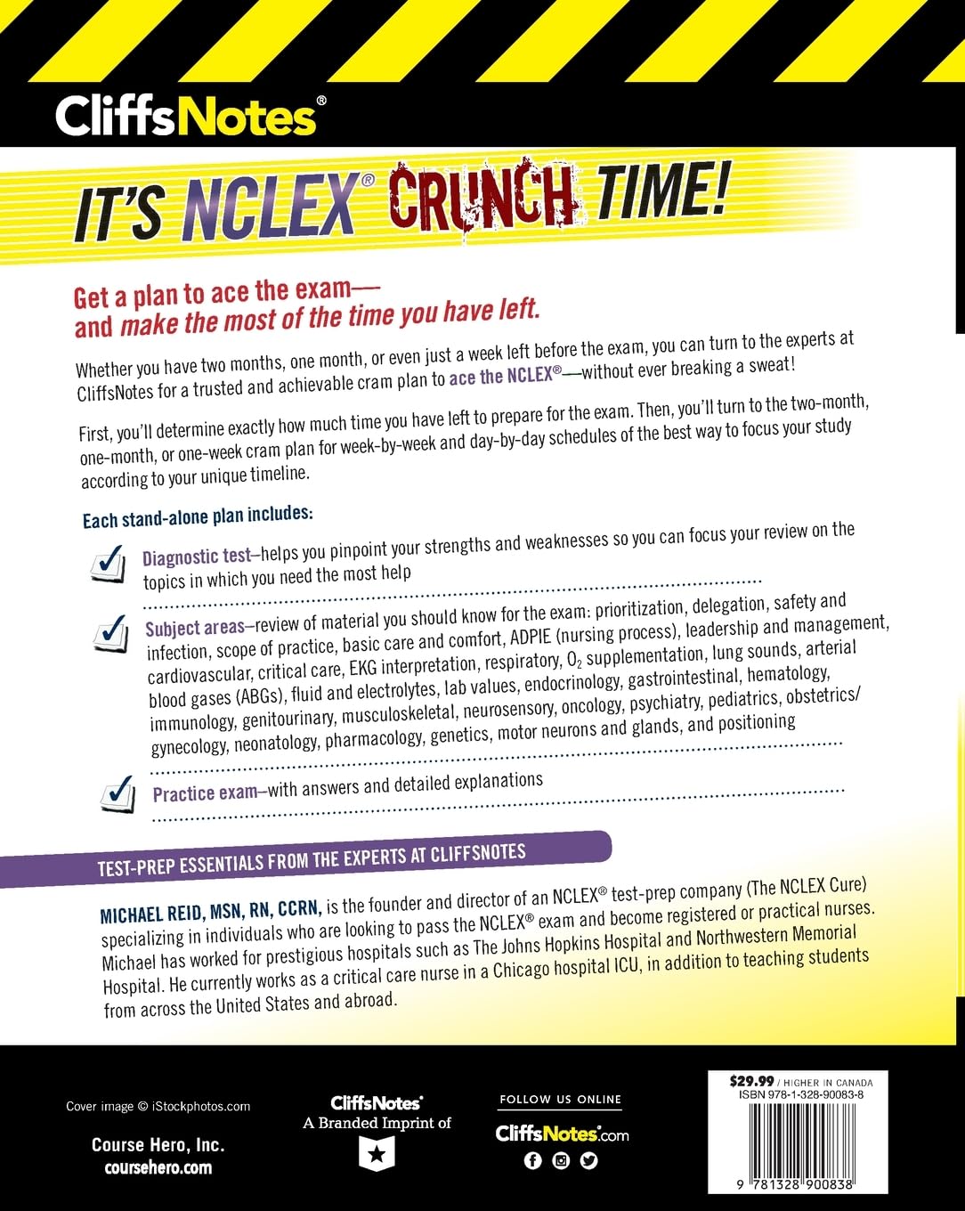 CliffsNotes NCLEX-RN Cram Plan: Illustrated Edition (CliffsNotes Cram Plan)