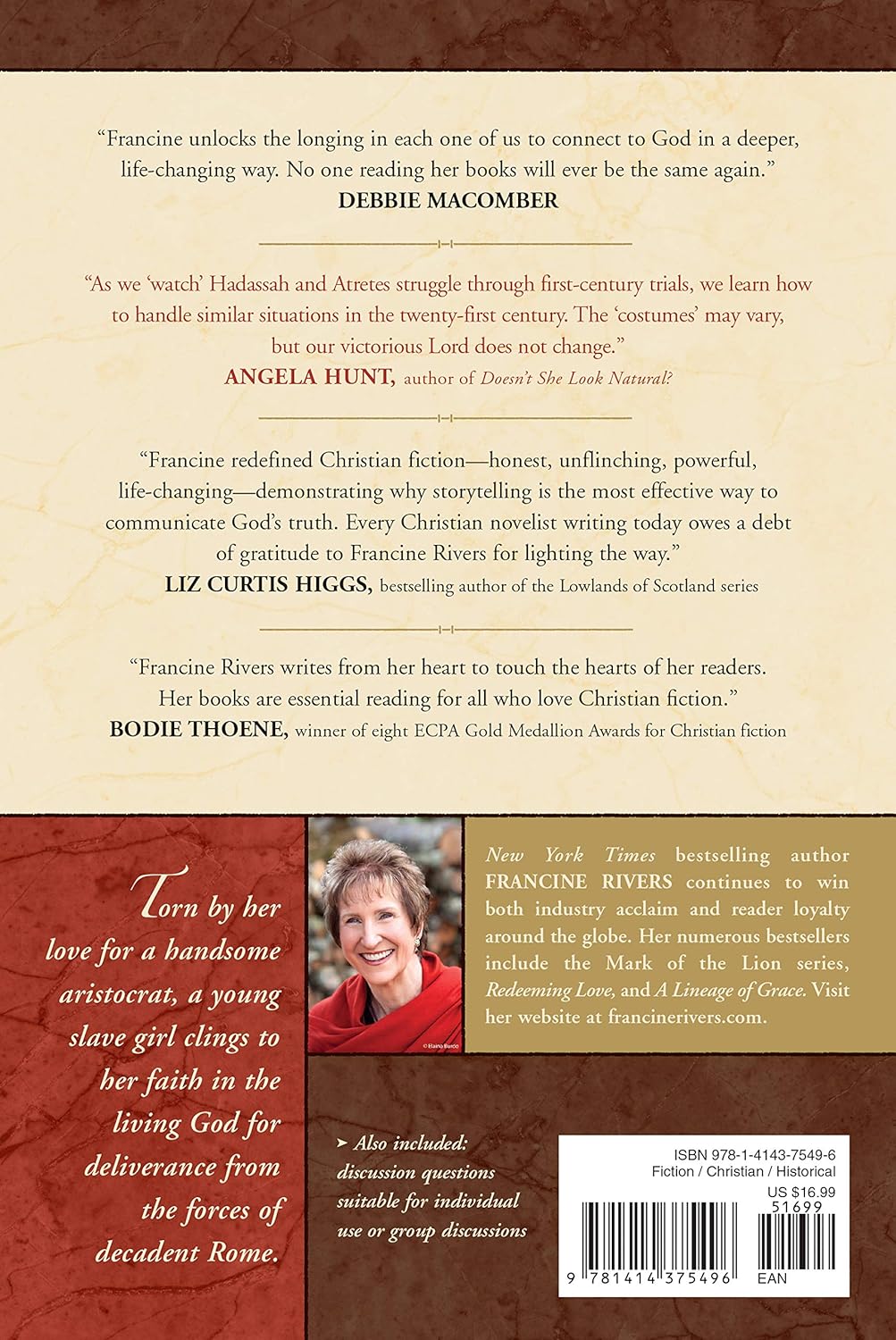 A Voice in the Wind: Mark of the Lion Series Book 1 (Christian Historical Fiction Novel Set in 1st Century Rome)