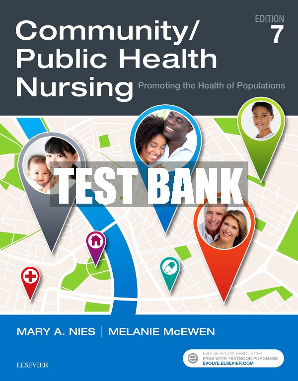 Test Bank Community/Public Health Nursing, 7th - 2019