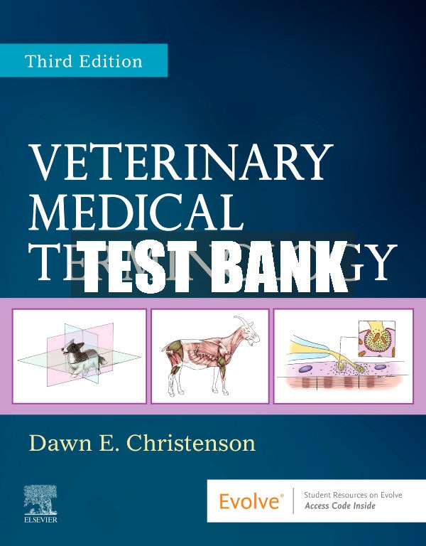 Test Bank Veterinary Medical Terminology, 3rd - 2020