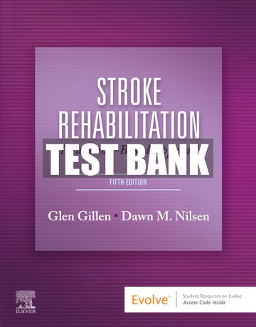 Test Bank Stroke Rehabilitation, 5th - 2021