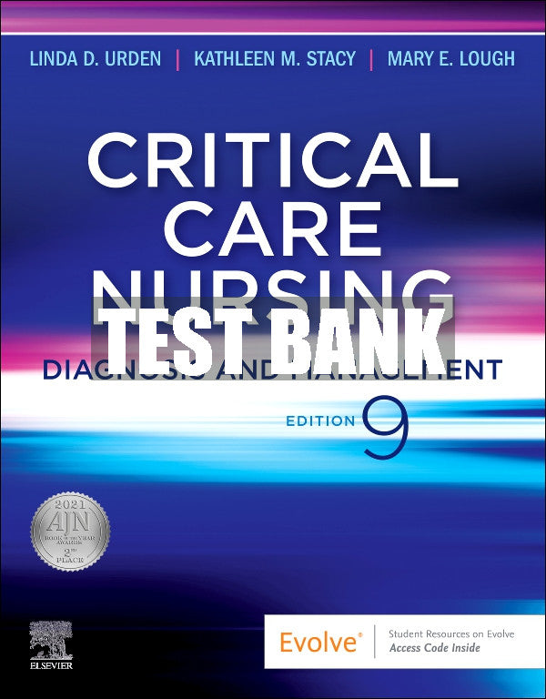 Test Bank Critical Care Nursing, 9th - 2022