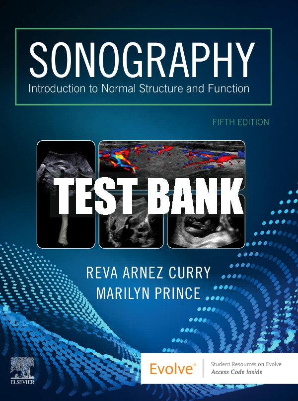 Test Bank Sonography, 5th - 2021