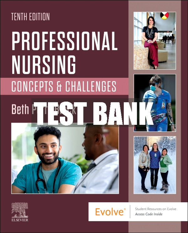 Test Bank Professional Nursing, 10th - 2024