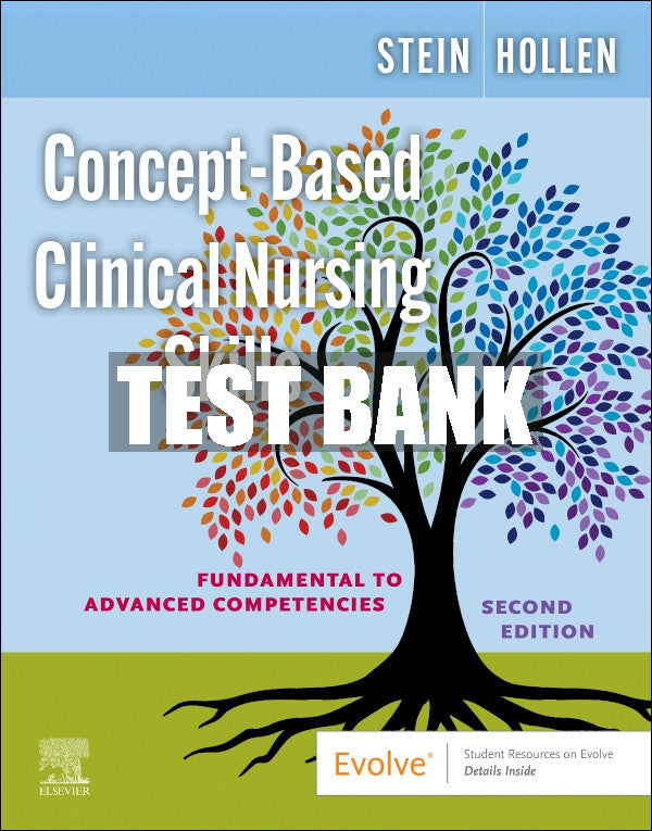 Test Bank Concept-Based Clinical Nursing Skills, 2nd - 2024