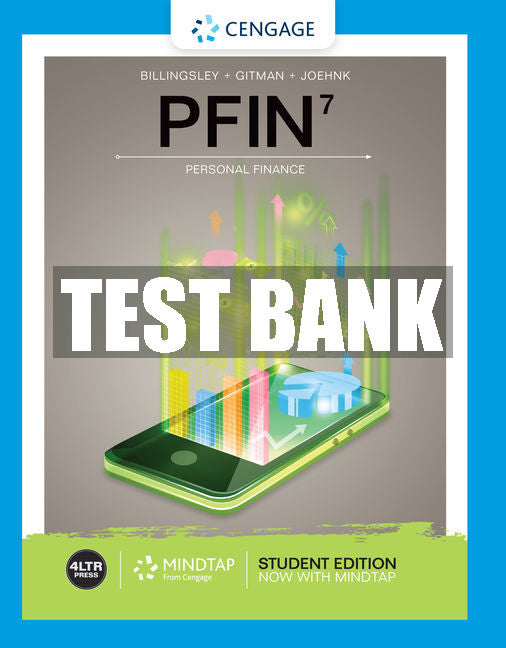 Test Bank PFIN (book only)