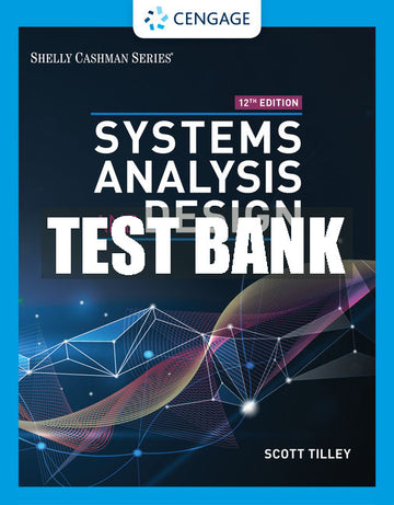 Test Bank Systems Analysis and Design