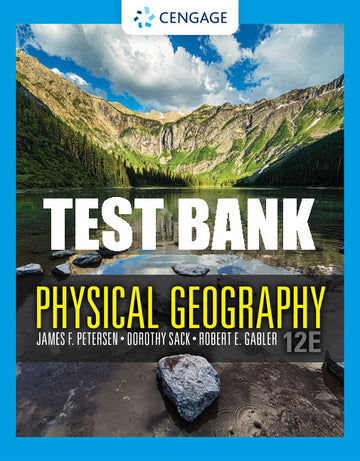 Test Bank Physical Geography