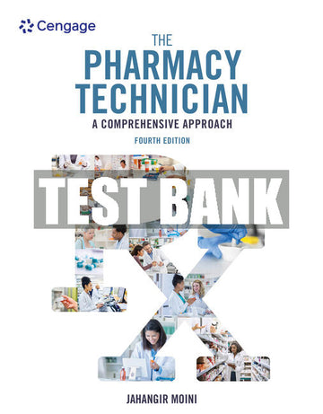 Test Bank The Pharmacy Technician: A Comprehensive Approach