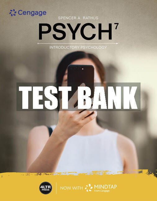 Test Bank PSYCH
