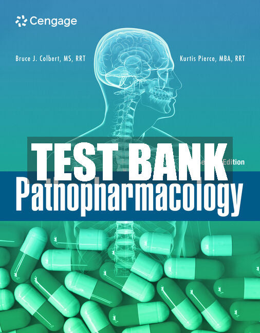 Test Bank Pathopharmacology