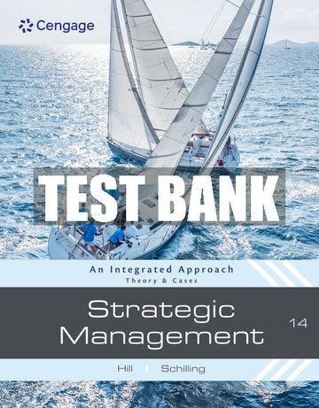 Test Bank Strategic Management: Theory & Cases: An Integrated Approach