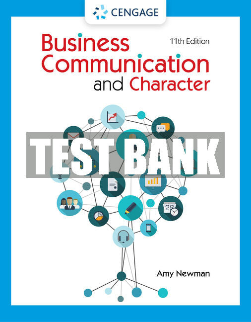 Test Bank Business Communication and Character