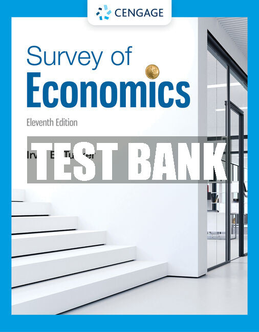Test Bank Survey of Economics