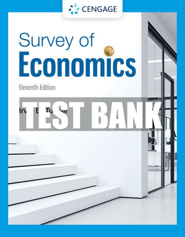 Test Bank Survey of Economics