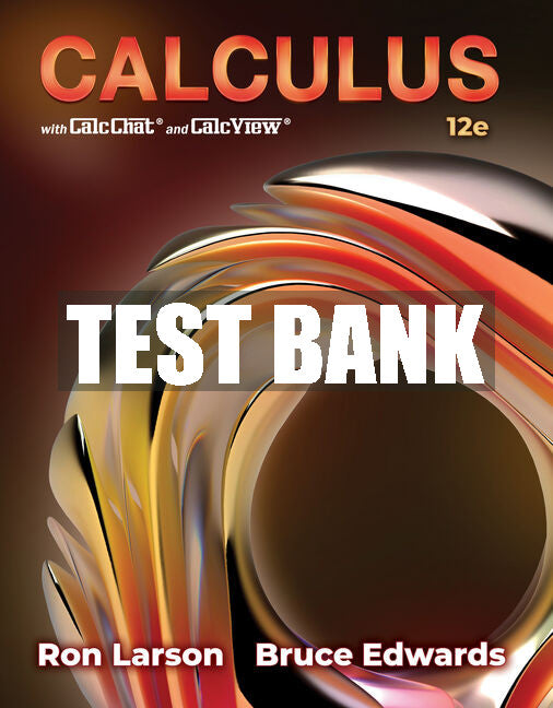 Test Bank Calculus