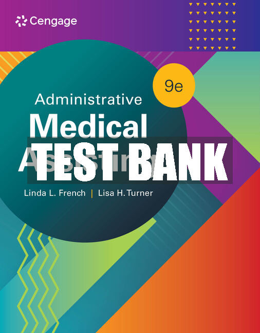 Test Bank Administrative Medical Assisting