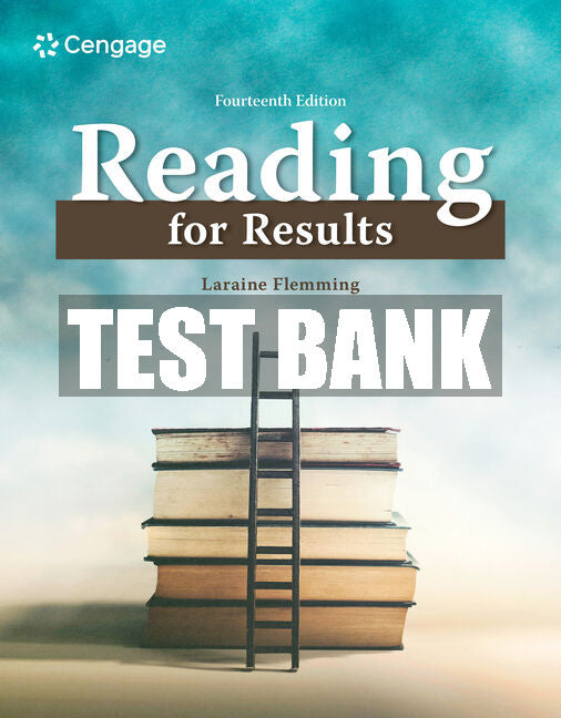 Test Bank Reading for Results