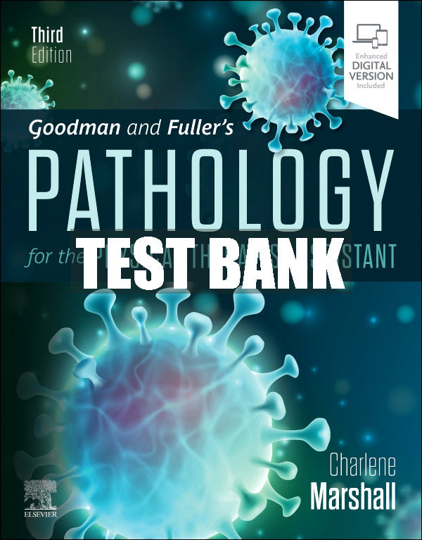 Test Bank Pathology for the Physical Therapist Assistant, 3rd - 2024