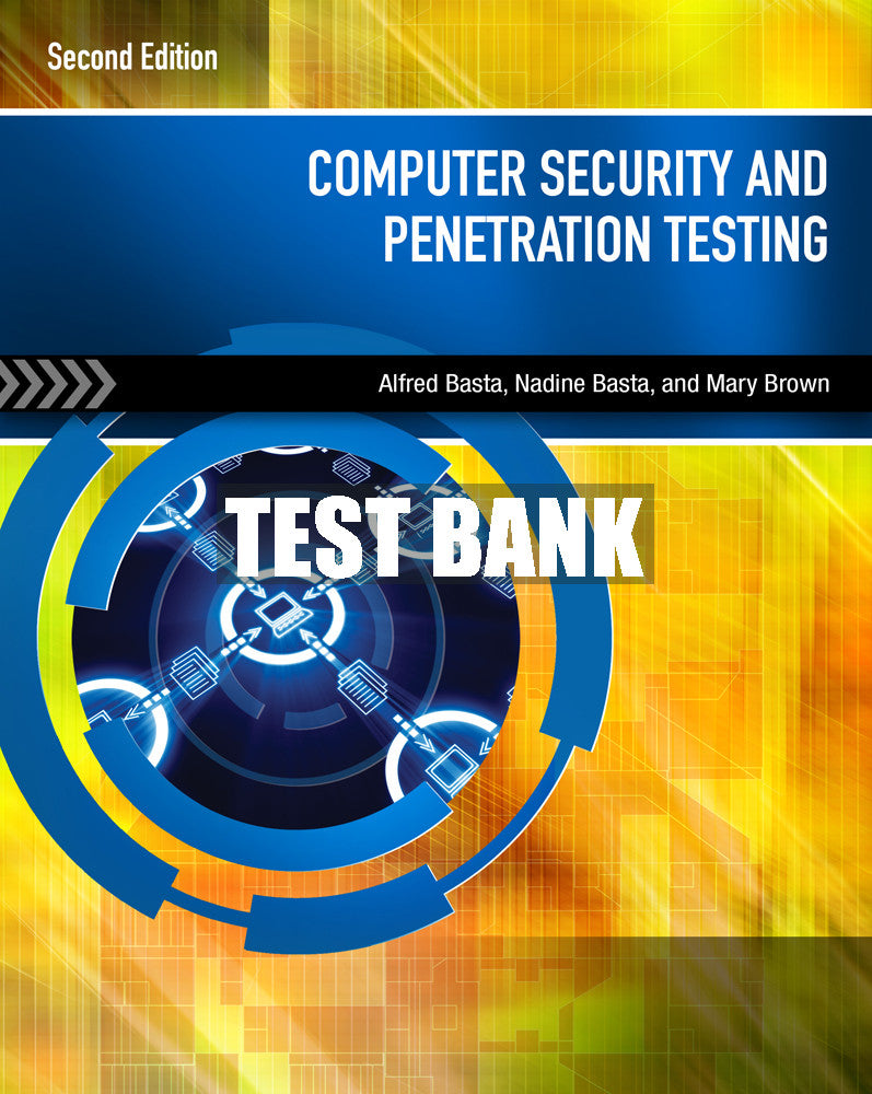 Test Bank Computer Security and Penetration Testing