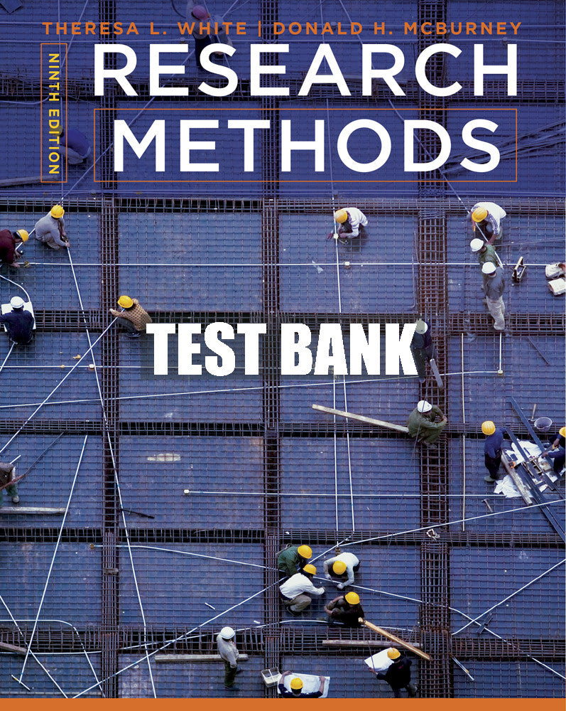Test Bank Research Methods