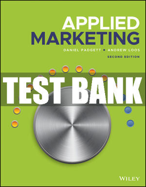 Test Bank Applied Marketing, 2nd Edition