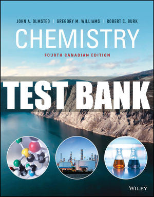 Test Bank Chemistry, 4th Canadian Edition