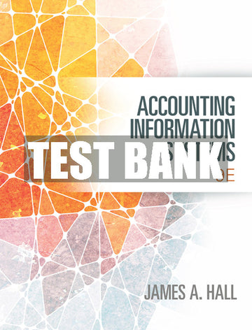 Test Bank Accounting Information Systems