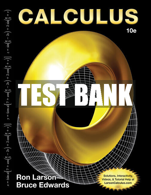 Test Bank Calculus