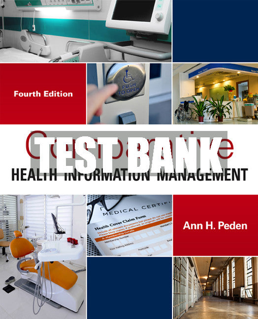 Test Bank Comparative Health Information Management