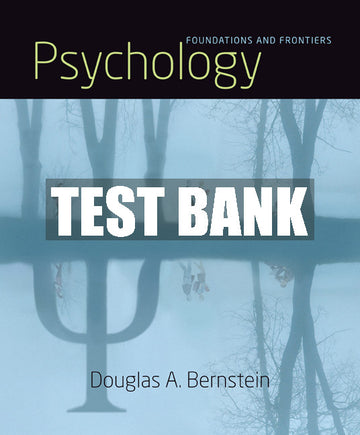 Test Bank Psychology