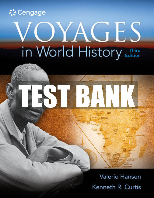 Test Bank Voyages in World History, Volume 1