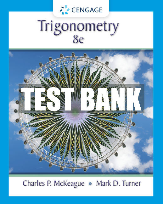 Test Bank Trigonometry