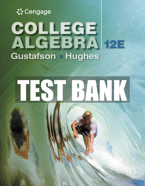 Test Bank College Algebra