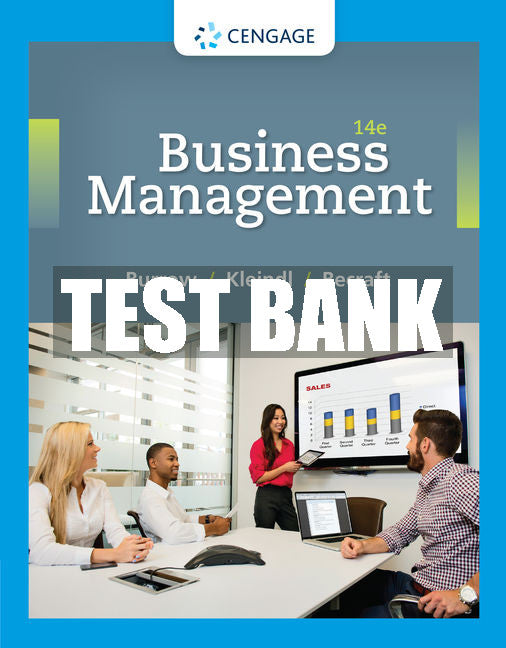 Test Bank Business Management