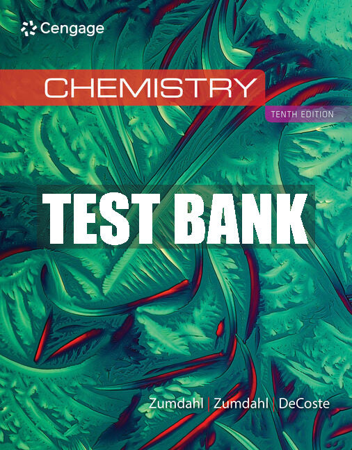 Test Bank Chemistry