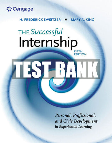 Test Bank The Successful Internship