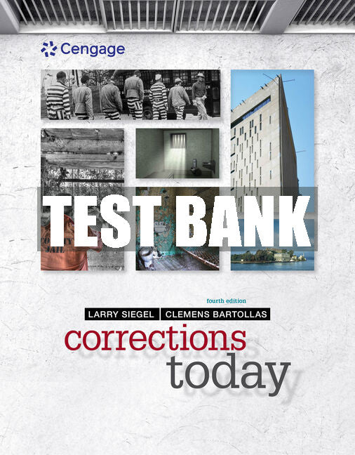 Test Bank Corrections Today