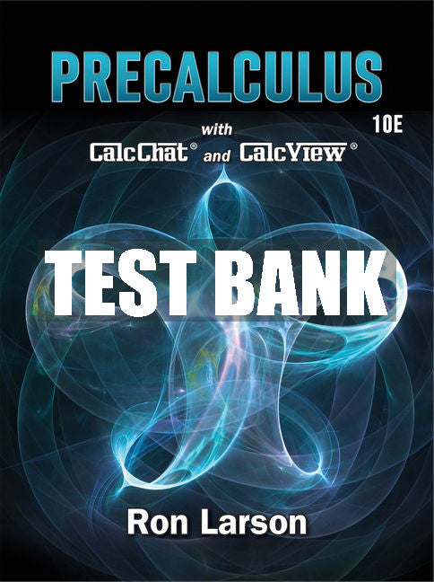 Test Bank Precalculus