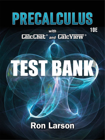 Test Bank Precalculus