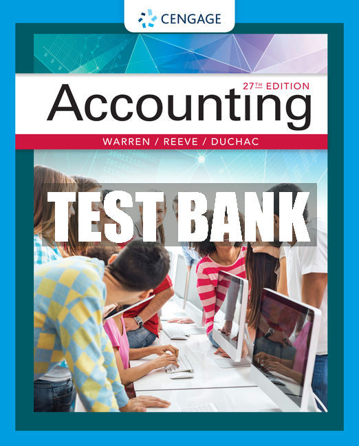 Test Bank Accounting