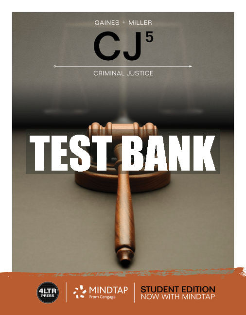 Test Bank CJ