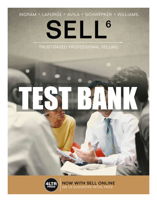 Test Bank SELL