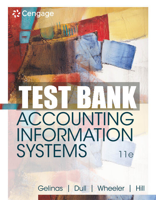 Test Bank Accounting Information Systems