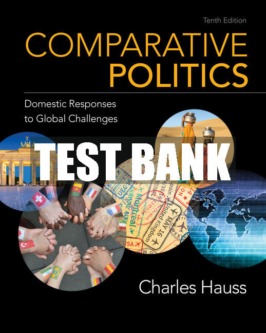 Test Bank Comparative Politics: Domestic Responses to Global Challenges