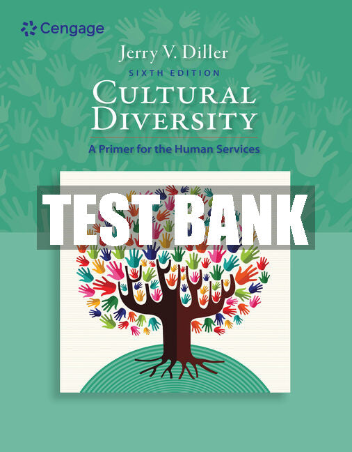 Test Bank Cultural Diversity: A Primer for the Human Services