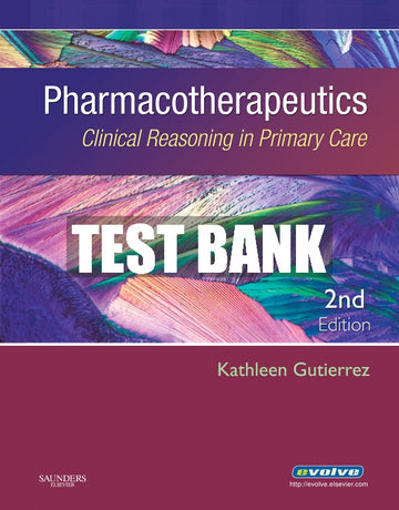 Test Bank Pharmacotherapeutics, 2nd - 2008