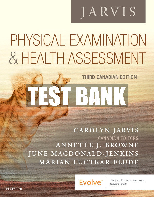 Test Bank Physical Examination and Health Assessment