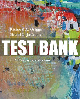 Test Bank Psychology: A Concise Introduction - Sixth Edition ©2020