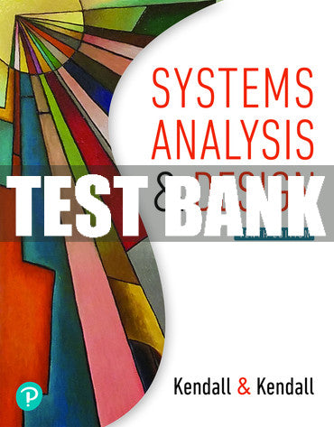 Test Bank Systems Analysis and Design 10th Edition